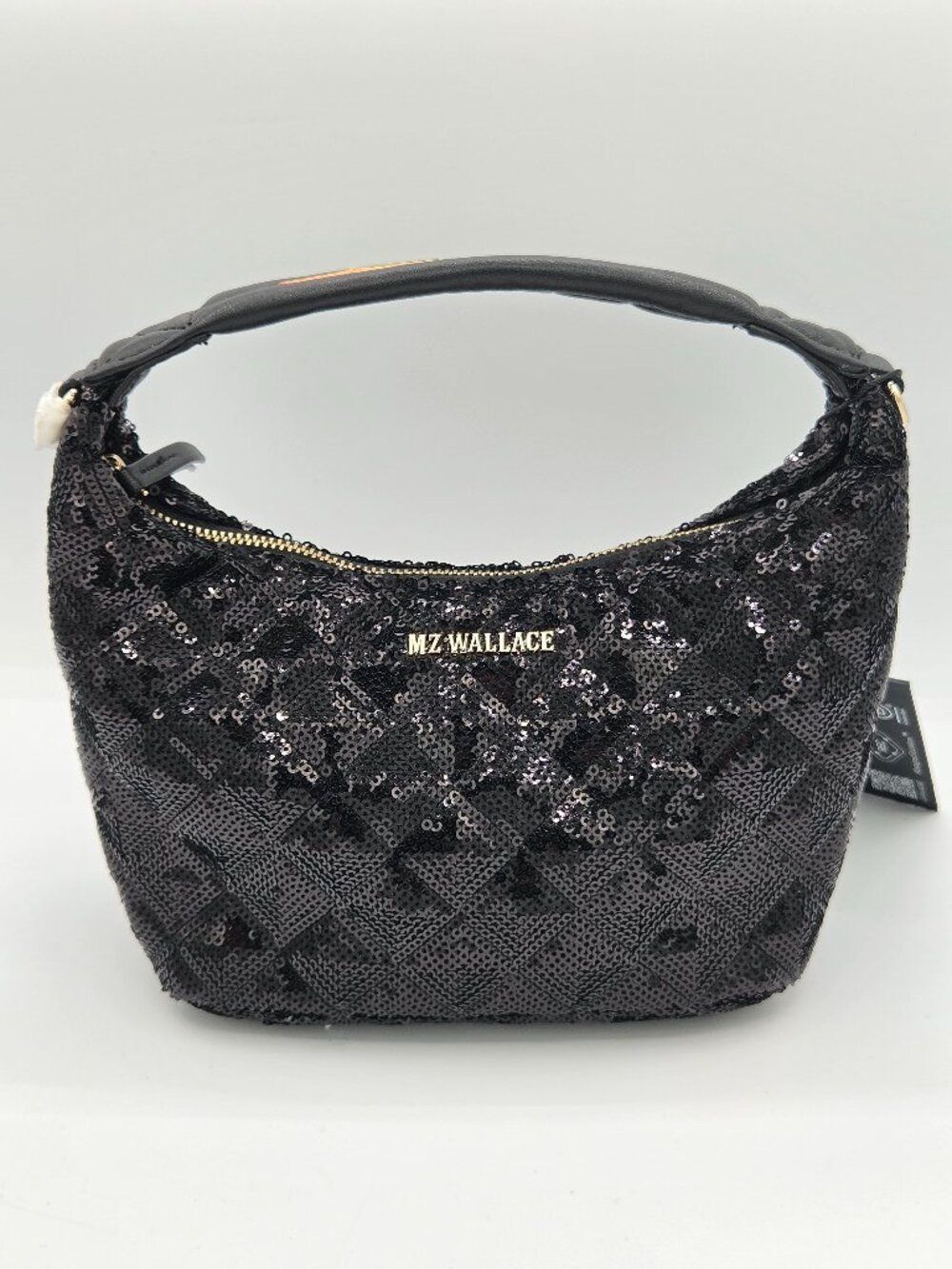 MZ Wallace Mini Hobo | Black Sequin | New With Tags